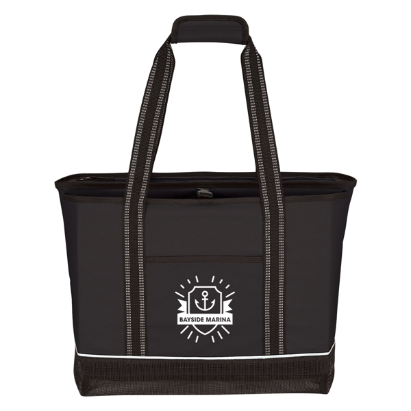 21 1/2" x 13 3/4" cooler made of polyester with PEVA... from ASI 61125 Hit Promotional Products / Hit®