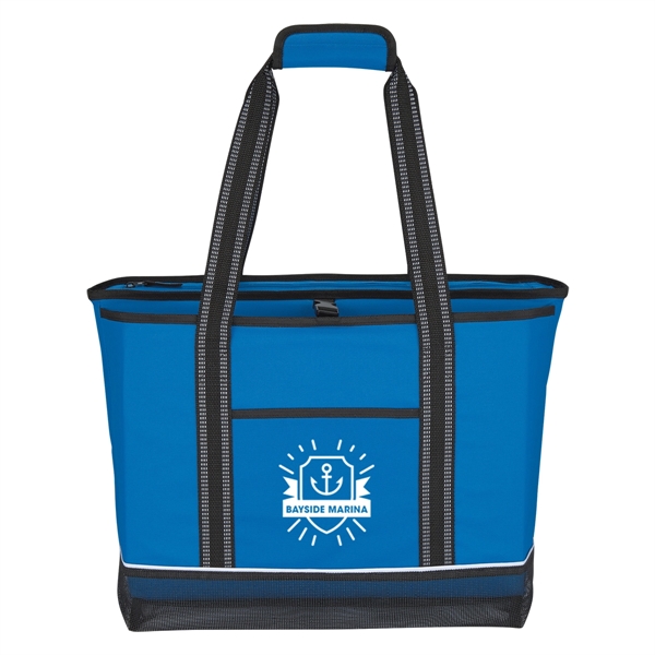 21 1/2" x 13 3/4" cooler made of polyester with PEVA... from ASI 61125 Hit Promotional Products / Hit®