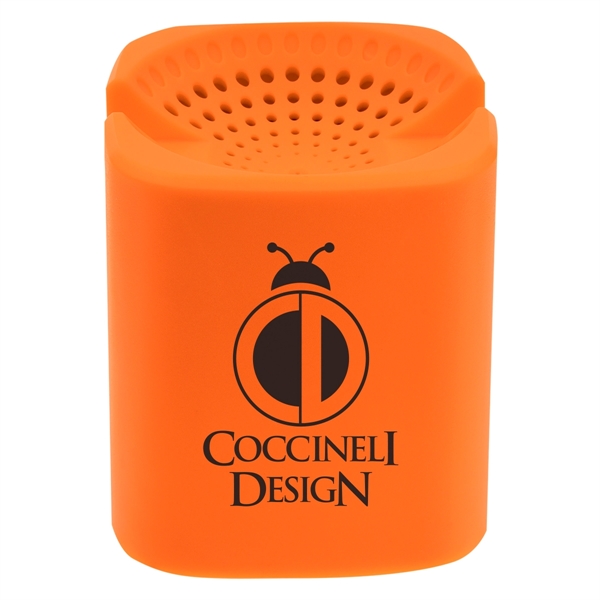 2 3/8" x 2 1/2" wireless speaker with high definition Bluetooth®... from ASI 61125 Hit Promotional Products / Hit®