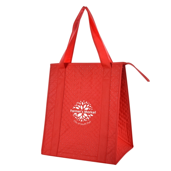 13" x 15 1/4" x 9 1/2" insulated cooler bag made... from ASI 61125 Hit Promotional Products / Hit®