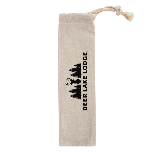 Natural-colored carrying pouch made of 8 oz. cotton... from ASI 61125 Hit Promotional Products / Hit®