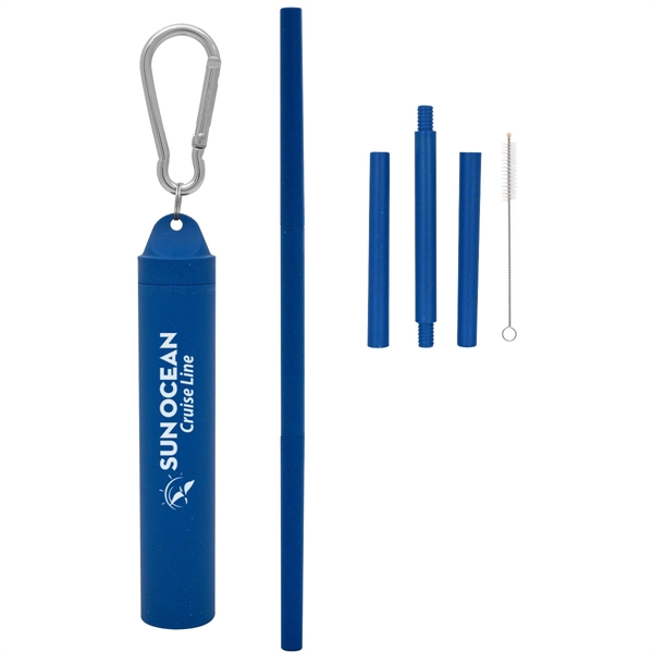 Reusable straw that measures 9" and wire cleaning brush in a... from ASI 61125 Hit Promotional Products / Hit®