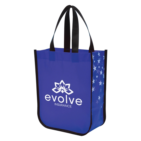 Star Struck tote bag with long handles for comfortably carrying your... from ASI 61125 Hit Promotional Products / Hit®