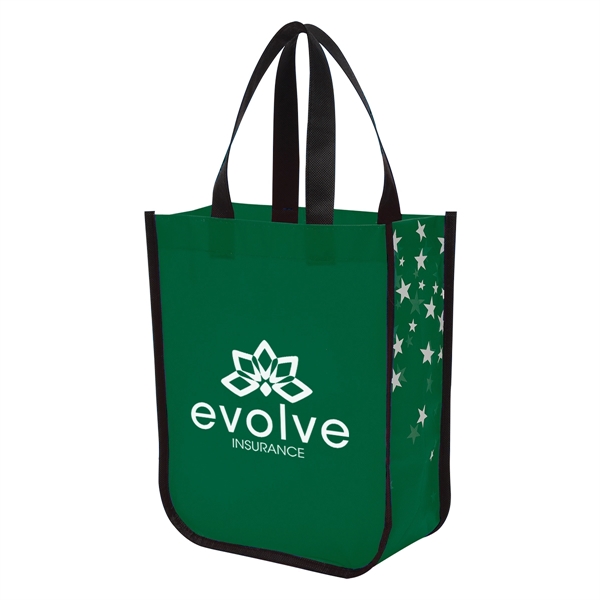 Star Struck tote bag with long handles for comfortably carrying your... from ASI 61125 Hit Promotional Products / Hit®