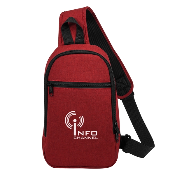 Chris Crossbody sling bag for holding valuables while keeping your hands... from ASI 61125 Hit Promotional Products / Hit®