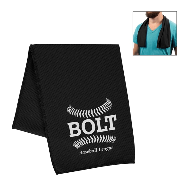 Cooling sport towel for keeping cool when active or on a... from ASI 61125 Hit Promotional Products / Hit®