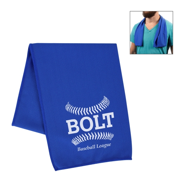 Cooling sport towel for keeping cool when active or on a... from ASI 61125 Hit Promotional Products / Hit®