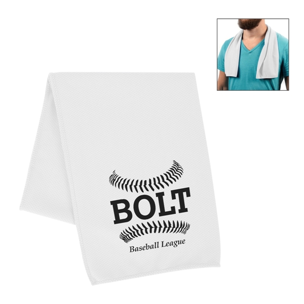 Cooling sport towel for keeping cool when active or on a... from ASI 61125 Hit Promotional Products / Hit®