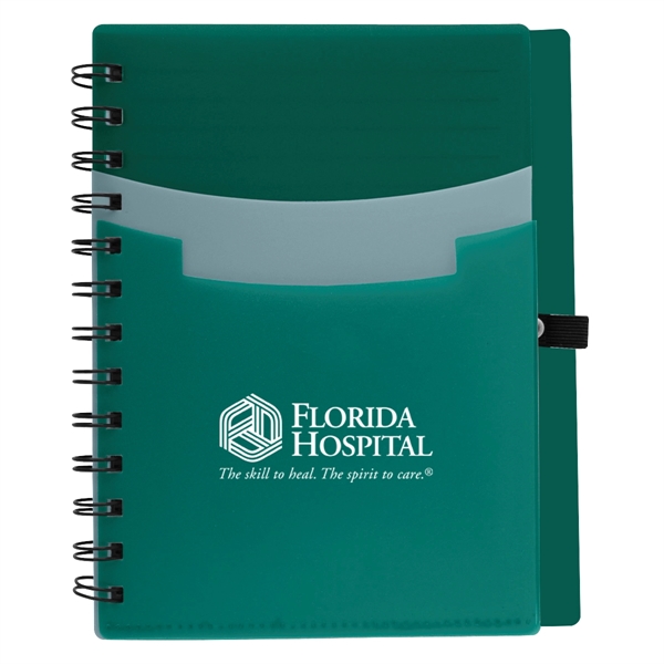 Tri-pocket notebook for taking down important notes or jotting new ideas... from ASI 61125 Hit Promotional Products / Hit®