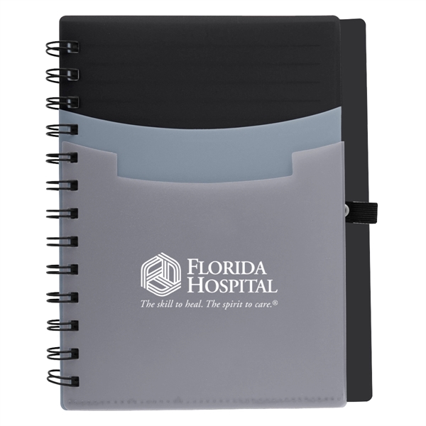Tri-pocket notebook for taking down important notes or jotting new ideas... from ASI 61125 Hit Promotional Products / Hit®