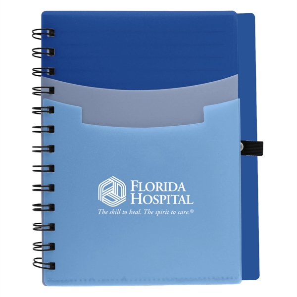 Tri-pocket notebook for taking down important notes or jotting new ideas... from ASI 61125 Hit Promotional Products / Hit®