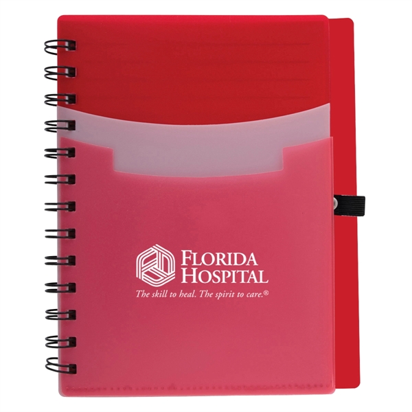 Tri-pocket notebook for taking down important notes or jotting new ideas... from ASI 61125 Hit Promotional Products / Hit®