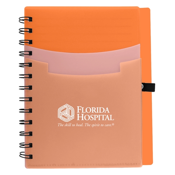 Tri-pocket notebook for taking down important notes or jotting new ideas... from ASI 61125 Hit Promotional Products / Hit®