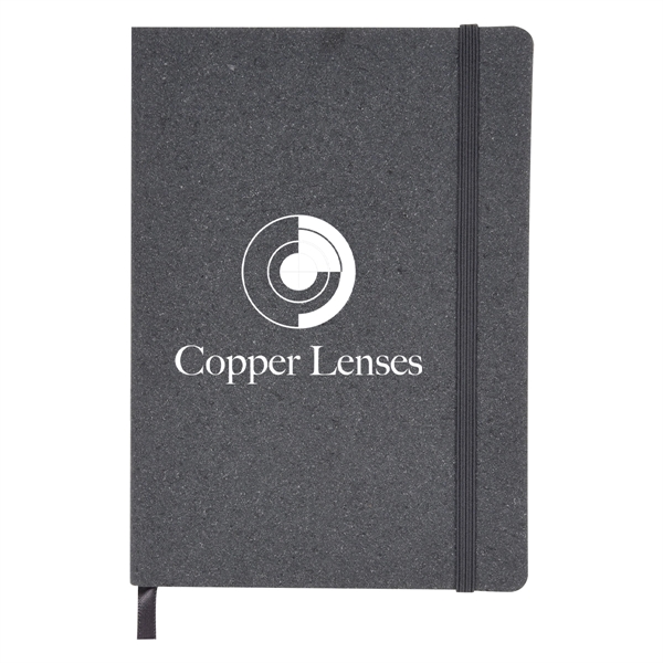 Recycled cotton journal that provides a way for people to jot... from ASI 61125 Hit Promotional Products / Hit®