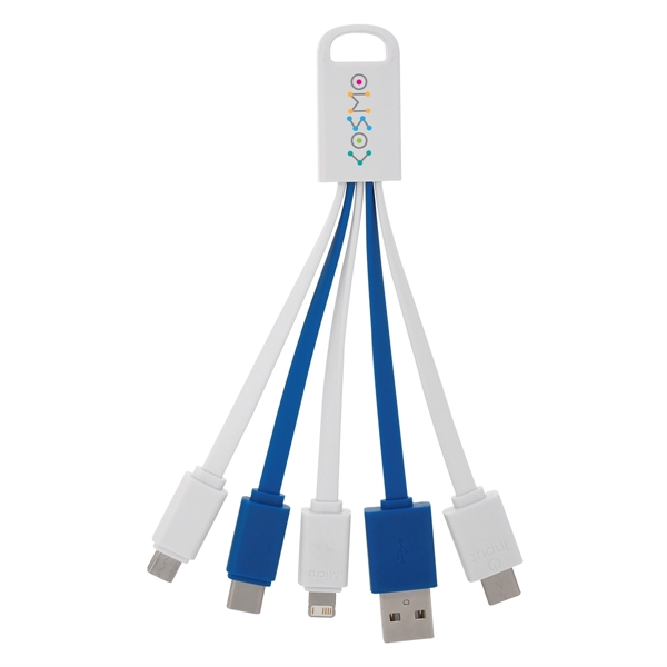 5-in-1 Cosmo charging buddy with various connectors for keeping phones and... from ASI 61125 Hit Promotional Products / Hit®