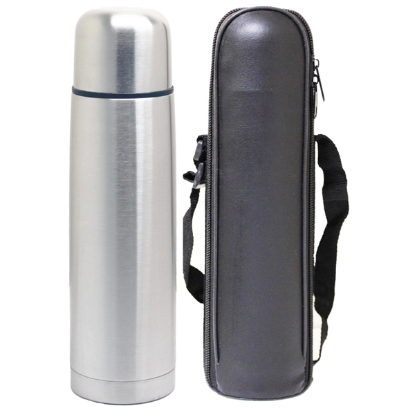 Thermal insulated 24 oz. bullet bottle with bag.... from ASI 36988 Artek USA Inc / Artek™