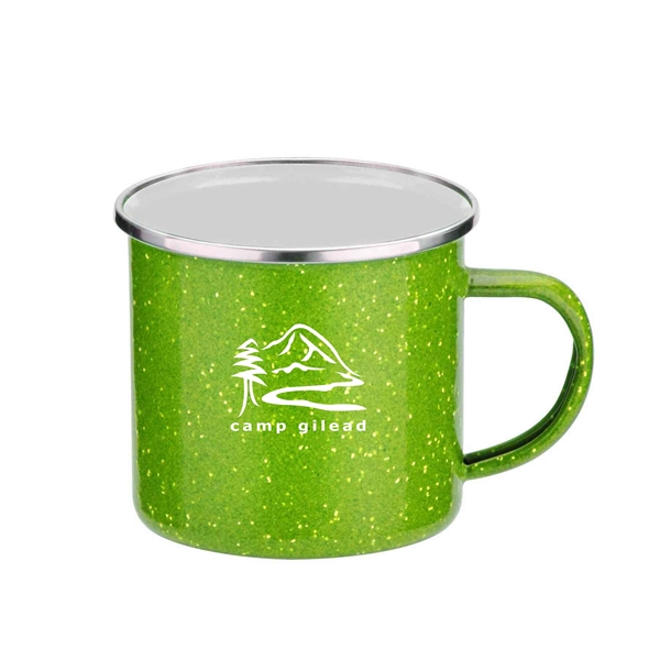 16 oz. camping mug made of iron and stainless steel with... from ASI 90807 Tekweld