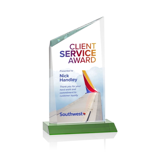 Scarsdale VividPrint™ Award - Green... from ASI 84592 St Regis Group / St Regis