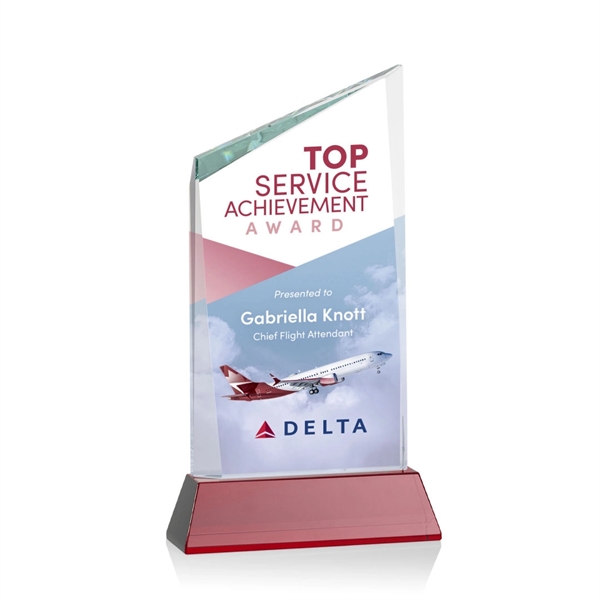 Scarsdale VividPrint™ Award on Newhaven - Red... from ASI 84592 St Regis Group / St Regis