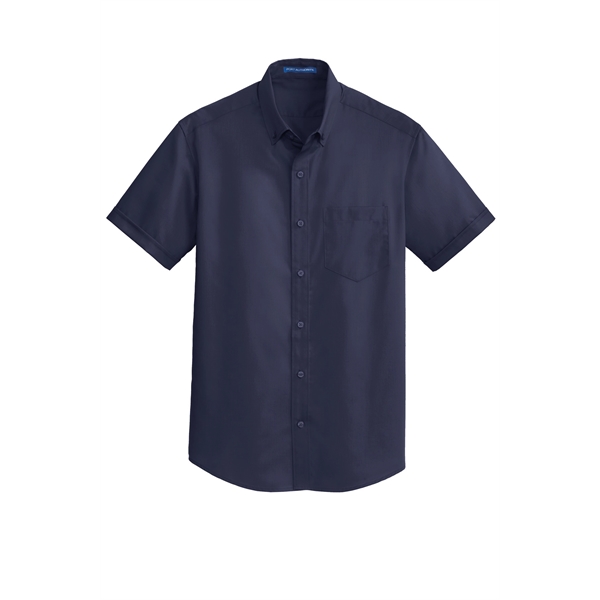 Port Authority Short Sleeve SuperPro Twill Shirt.... from ASI 84863 SanMar