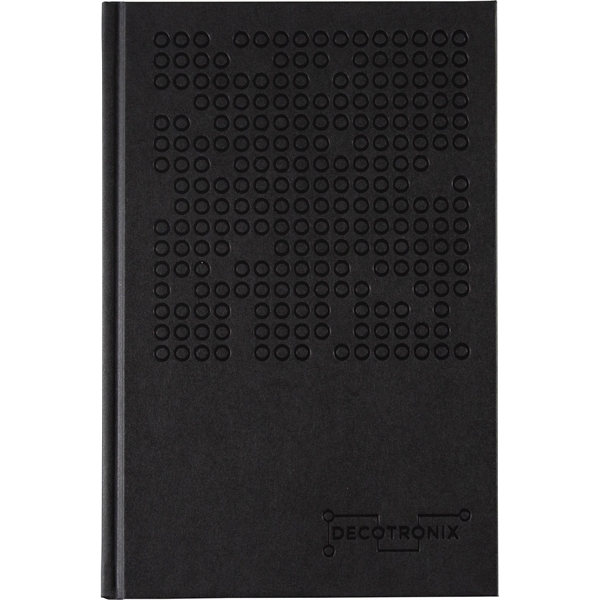 5.5" x 8.25" USA made Journal, recycled hard covers, deboss, 80... from ASI 91340 Journalbooks/Timeplanner Calendars