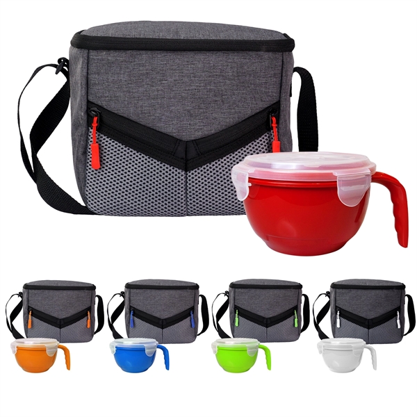 Victory Noodle Lunch Cooler Set... from ASI 30208 A P Specialties / AP Specialties