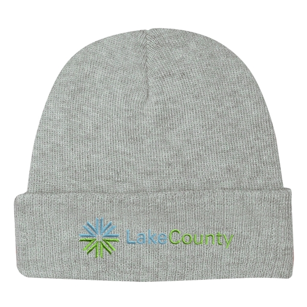 100% acrylic beanie with cuff... from ASI 61125 Hit Promotional Products / Hit®