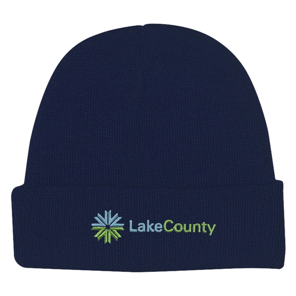 100% acrylic beanie with cuff... from ASI 61125 Hit Promotional Products / Hit®