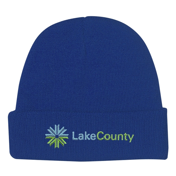 100% acrylic beanie with cuff... from ASI 61125 Hit Promotional Products / Hit®