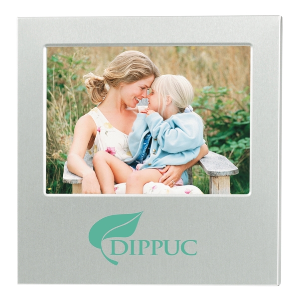 4" x 6" Aluminum photo frame.... from ASI 61125 Hit Promotional Products / Hit®