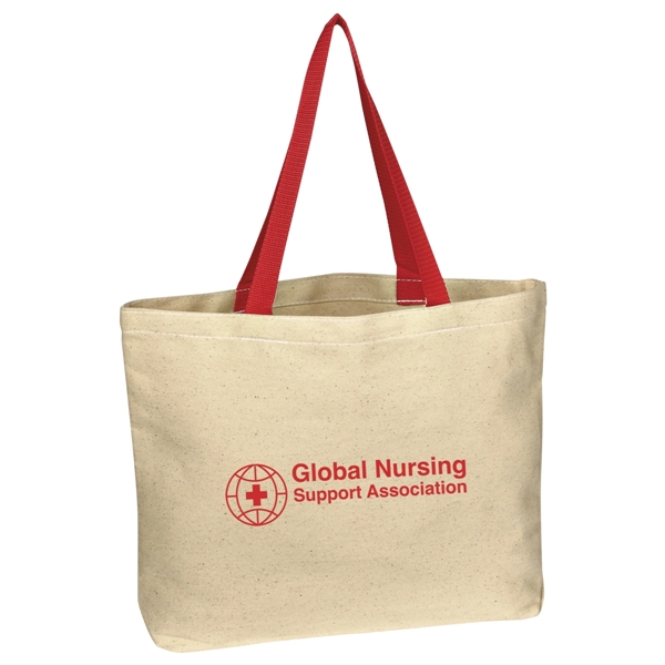 Natural Cotton Canvas Tote Bag.  8 oz. Canvas.  20"... from ASI 61125 Hit Promotional Products / Hit®