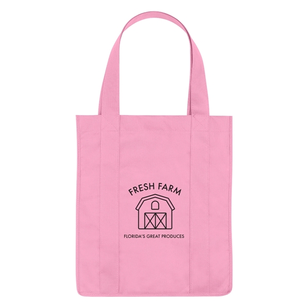 Non-Woven Shopper Tote Bag.  Made of 80 Gram Non-Woven, Coated... from ASI 61125 Hit Promotional Products / Hit®