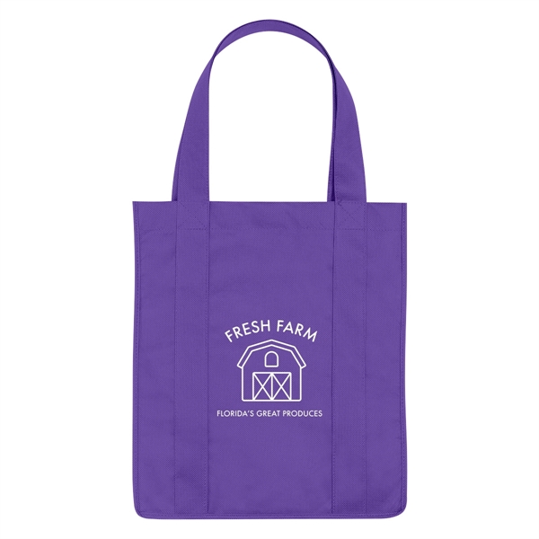 Non-Woven Shopper Tote Bag.  Made of 80 Gram Non-Woven, Coated... from ASI 61125 Hit Promotional Products / Hit®