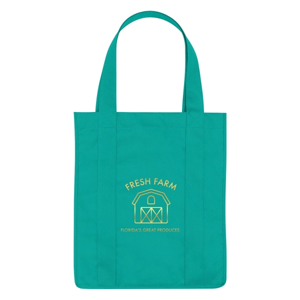 Non-Woven Shopper Tote Bag.  Made of 80 Gram Non-Woven, Coated... from ASI 61125 Hit Promotional Products / Hit®