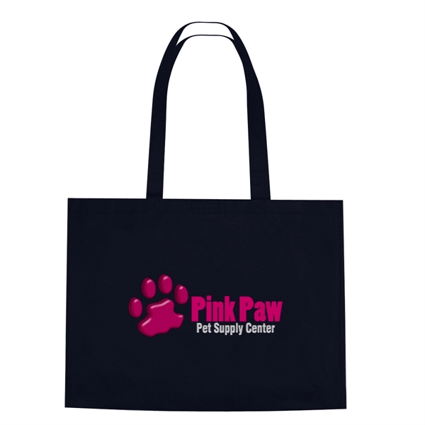 Non-Woven Shopper Tote with hook and loop closure.  Made of... from ASI 61125 Hit Promotional Products / Hit®