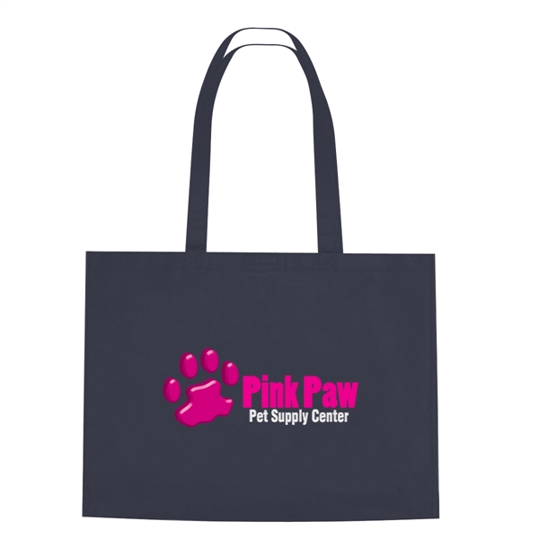 Non-Woven Shopper Tote with hook and loop closure.  Made of... from ASI 61125 Hit Promotional Products / Hit®