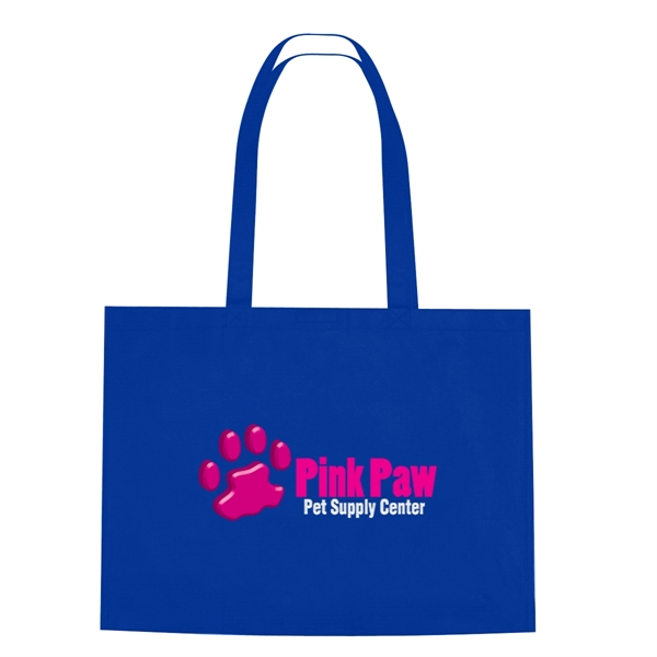Non-Woven Shopper Tote with hook and loop closure.  Made of... from ASI 61125 Hit Promotional Products / Hit®