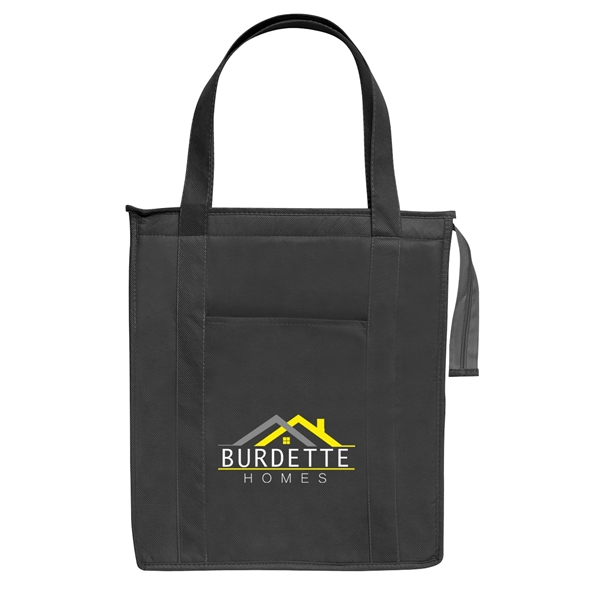 Non-Woven Insulated Shopper Tote Bag.  Made Of 80 Gram Non-Woven,... from ASI 61125 Hit Promotional Products / Hit®