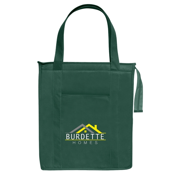 Non-Woven Insulated Shopper Tote Bag.  Made Of 80 Gram Non-Woven,... from ASI 61125 Hit Promotional Products / Hit®