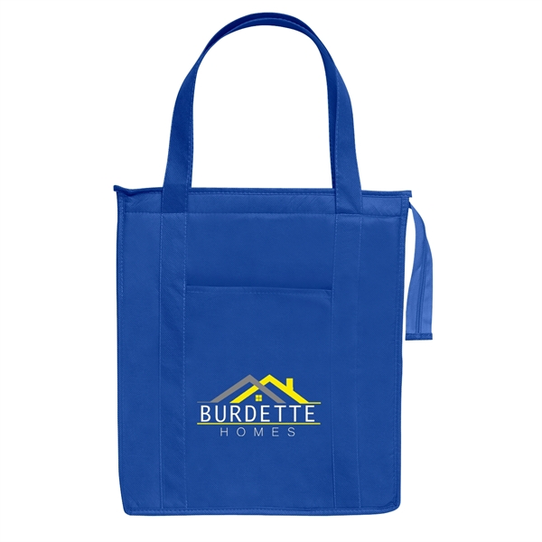 Non-Woven Insulated Shopper Tote Bag.  Made Of 80 Gram Non-Woven,... from ASI 61125 Hit Promotional Products / Hit®