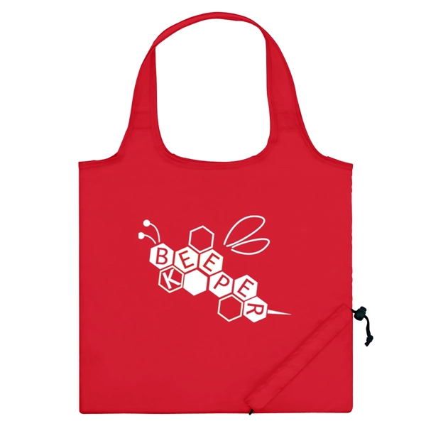 Foldaway Tote.  Made of 210 Denier Polyester.  18" Handles.... from ASI 61125 Hit Promotional Products / Hit®