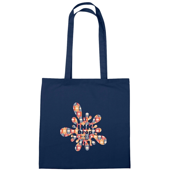 100% Natural Cotton Tote Bag.  30" Handles.  Spot Clean/Air... from ASI 61125 Hit Promotional Products / Hit®