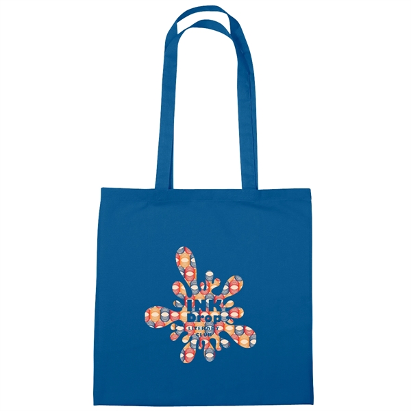 100% Natural Cotton Tote Bag.  30" Handles.  Spot Clean/Air... from ASI 61125 Hit Promotional Products / Hit®