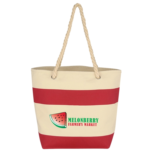 Cruising Tote with Rope Handles.  16 oz. Cotton Canvas. ... from ASI 61125 Hit Promotional Products / Hit®