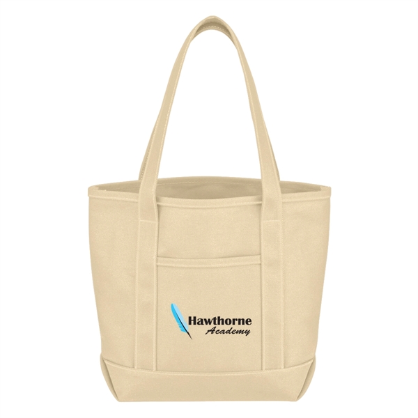 Small Cotton Canvas Yacht Tote.  24 oz. Canvas.  22"... from ASI 61125 Hit Promotional Products / Hit®