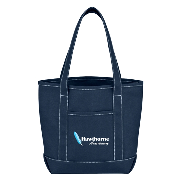 Small Cotton Canvas Yacht Tote.  24 oz. Canvas.  22"... from ASI 61125 Hit Promotional Products / Hit®