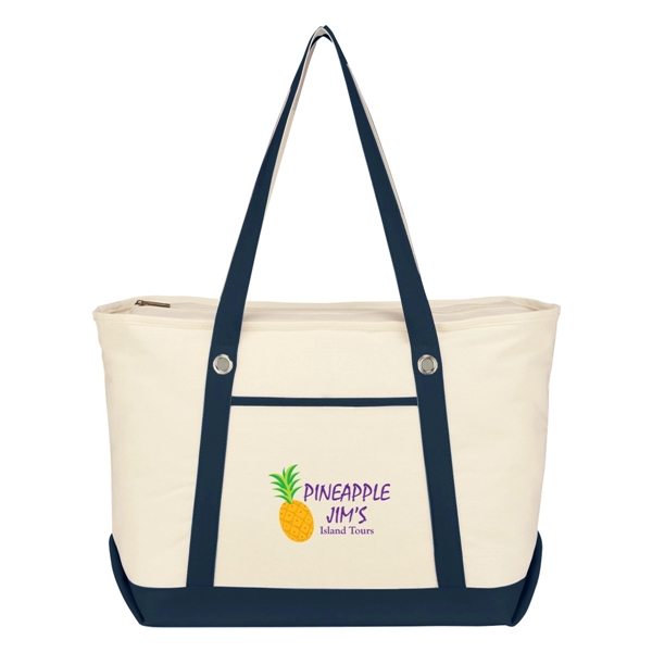 Large Cotton Canvas Sailing Tote.  12 oz. Cotton Canvas. ... from ASI 61125 Hit Promotional Products / Hit®