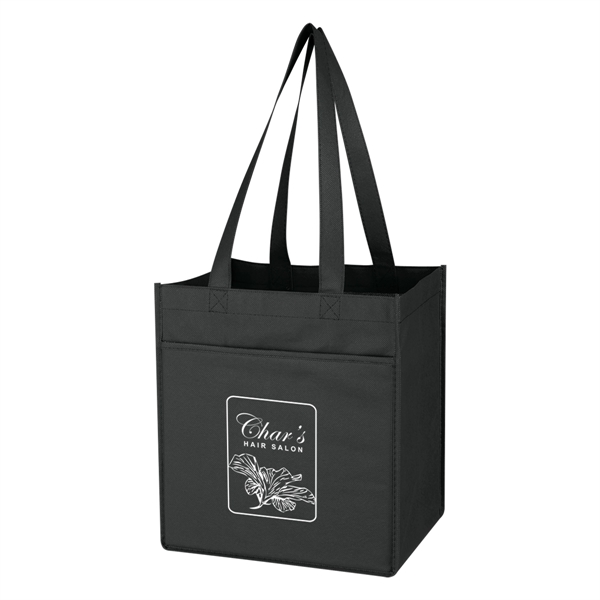 Non-Woven 6 Bottle Wine Tote.  Made of 80 Gram Non-Woven,... from ASI 61125 Hit Promotional Products / Hit®