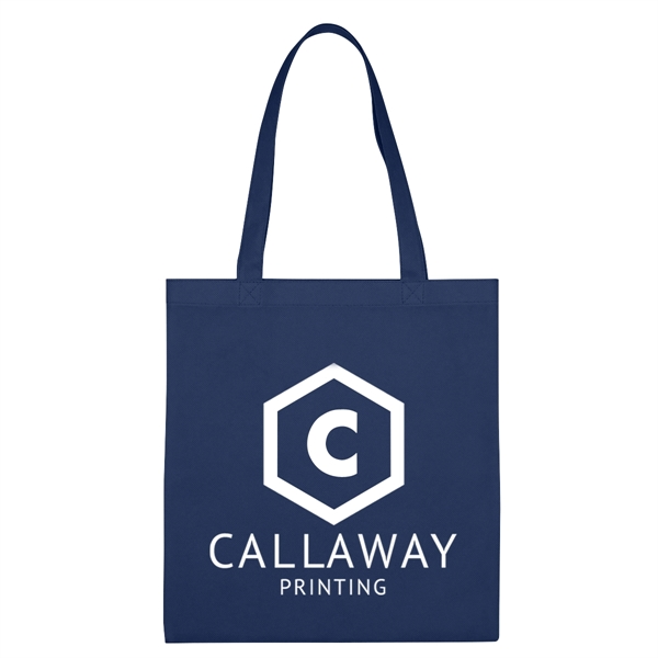 Non-Woven Economy Tote Bag.  Made of 80 Gram Non-Woven, Coated... from ASI 61125 Hit Promotional Products / Hit®