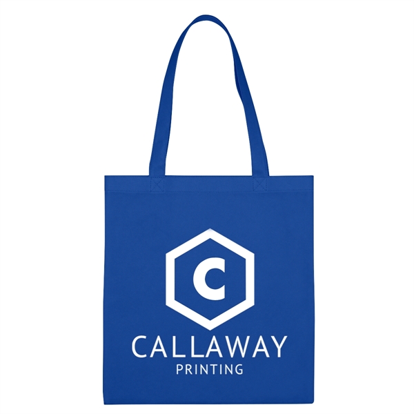 Non-Woven Economy Tote Bag.  Made of 80 Gram Non-Woven, Coated... from ASI 61125 Hit Promotional Products / Hit®